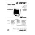 SONY CPD100SF/SFT Service Manual