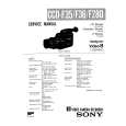 SONY CCD-F280 Service Manual