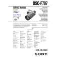 SONY DSCF707 Service Manual