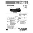 SONY CFSDW30L/S