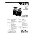 SONY CF580 Service Manual