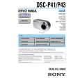 SONY DSC-P41 LEVEL2 Service Manual