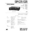 SONY CDPC225 Service Manual