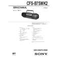 SONY CFSB7SMK2 Service Manual