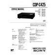 SONY CDPC425 Service Manual