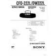 SONY CFDDW222L