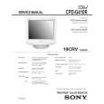 SONY CPDG410R Service Manual