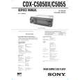 SONY CDXC5050X Service Manual