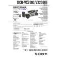 SONY DCRVX2000E Service Manual