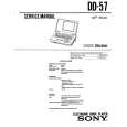 SONY DD57 Service Manual