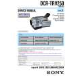 SONY DCRTRV250 Service Manual