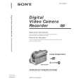 SONY DCRDVD100E Owner's Manual