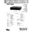 SONY CDPC705 Service Manual