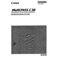 CANON MULTIPASSC30 Owner's Manual