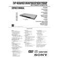 SONY DVP-NS36 Service Manual