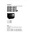 SONY BVM-2811 Owner's Manual