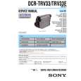 SONY DCRTRV33E Service Manual