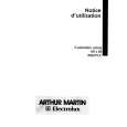 ARTHUR MARTIN ELECTROLUX M637CCW13+1CATA Owner's Manual