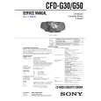 SONY CFDG30 Service Manual