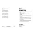 SONY BKMW-102 Service Manual