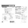 SONY CDXA15RF Service Manual