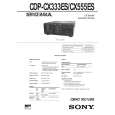 SONY CDPCX33ES Service Manual