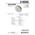 SONY DNS505 Service Manual