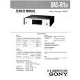 SONY DASR1A Service Manual