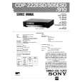 SONY CDP222ESD Service Manual