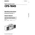 SONY CFS-1045