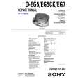 SONY DEG5CK Service Manual