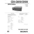 SONY CDXC8850 Service Manual