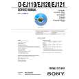 SONY DEJ119 Service Manual