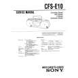 SONY CFS-E10