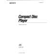 SONY CDP-597 Owner's Manual