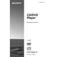 SONY DVPNS501P Owner's Manual