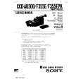 SONY CCDF355E Service Manual