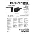 SONY CCDTR440E Service Manual