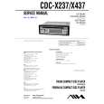 SONY CDCX237 Service Manual