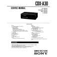 SONY CDXA30 Service Manual