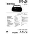 SONY CFDV20 Service Manual