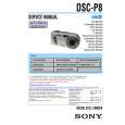 SONY DSCP8 Service Manual