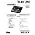 SONY BM-89D Service Manual