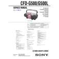 SONY CFDG500L