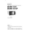 SONY BVM-1411P Owner's Manual