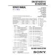 SONY DAV-DZ110 Service Manual