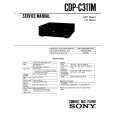 SONY CDPC311M Service Manual