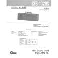 SONY CFS1020S