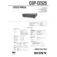 SONY CDPCE525 Service Manual