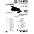 SONY CCDFX311 Service Manual